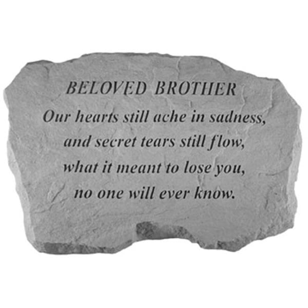 Kay Berry Inc Kay Berry- Inc. 99220 Beloved Brother-Our Hearts Still Ache In Sadness - Memorial - 16 Inches x 10.5 Inches x 1.5 Inches 99220 - main